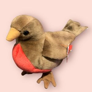 TY Beanie Baby Babies Early The Robin 1998 - Mint Condition! Rare Collection